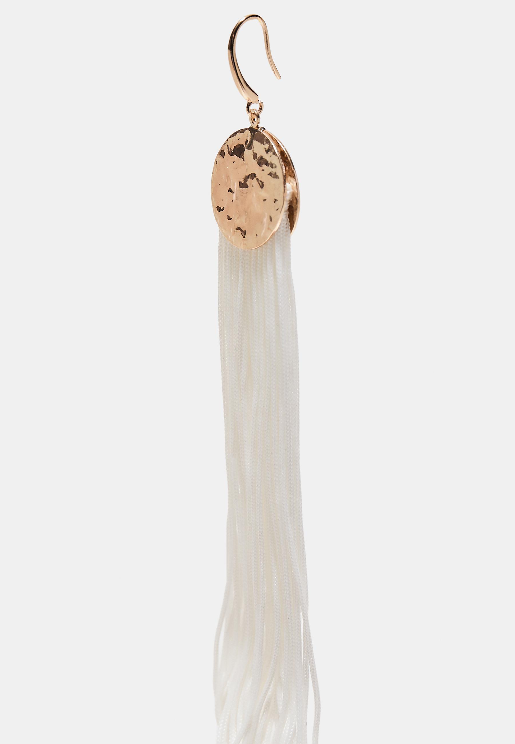 Uzun püsküllü küpe - Görsel 4