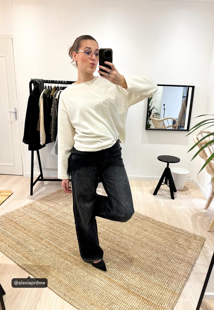 t shirt en maille bi matiere