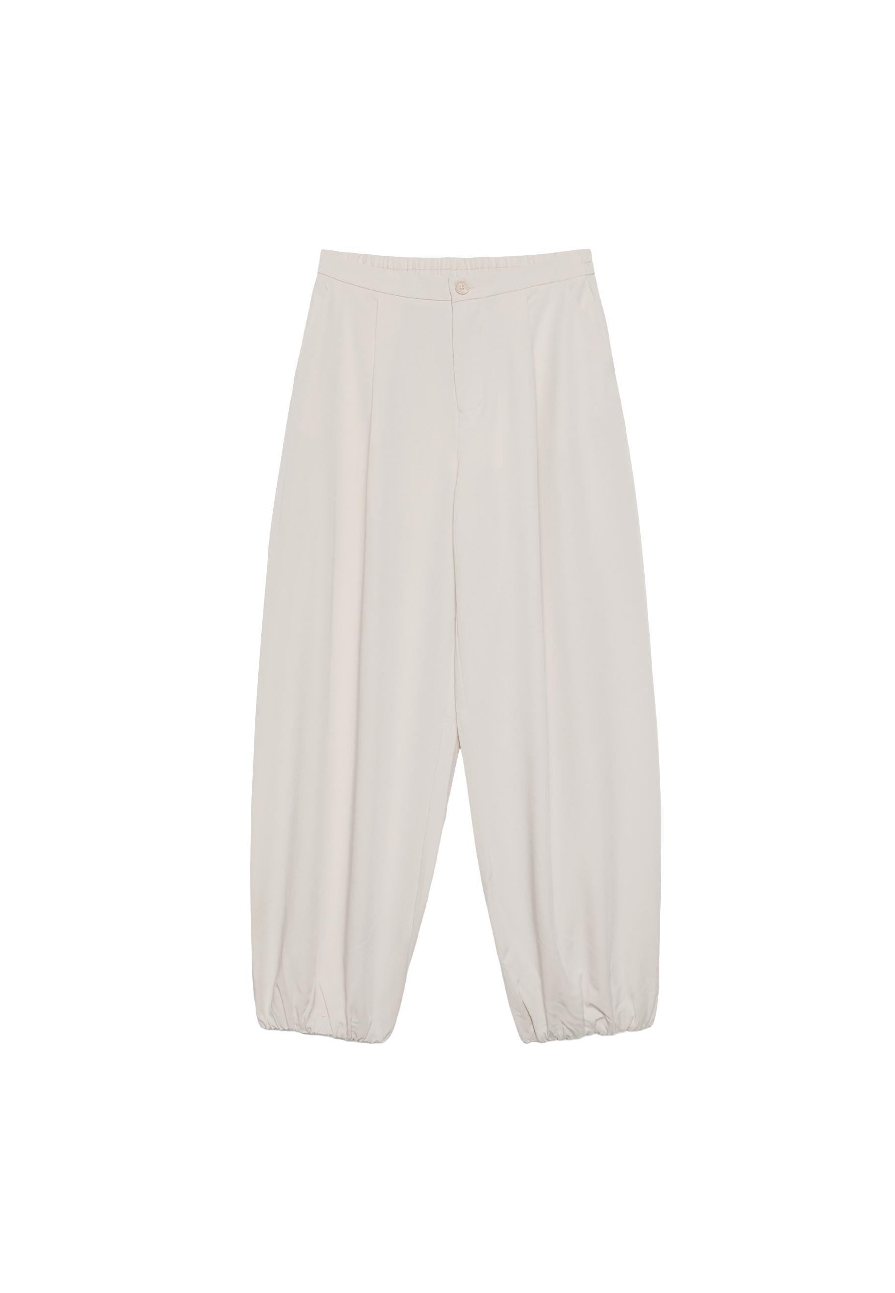 Balon kesim klasik pantolon - Görsel 8