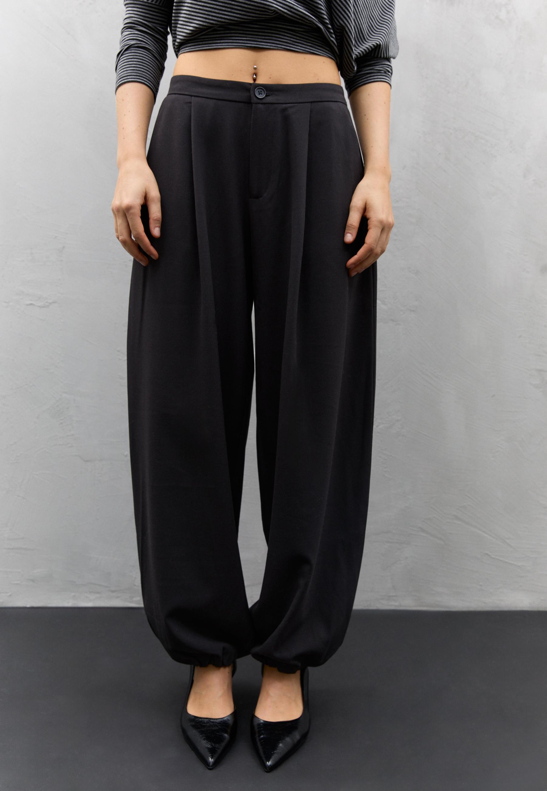 Formal sarouel trousers - Women's fashion | Stradivarius Azerbaijan