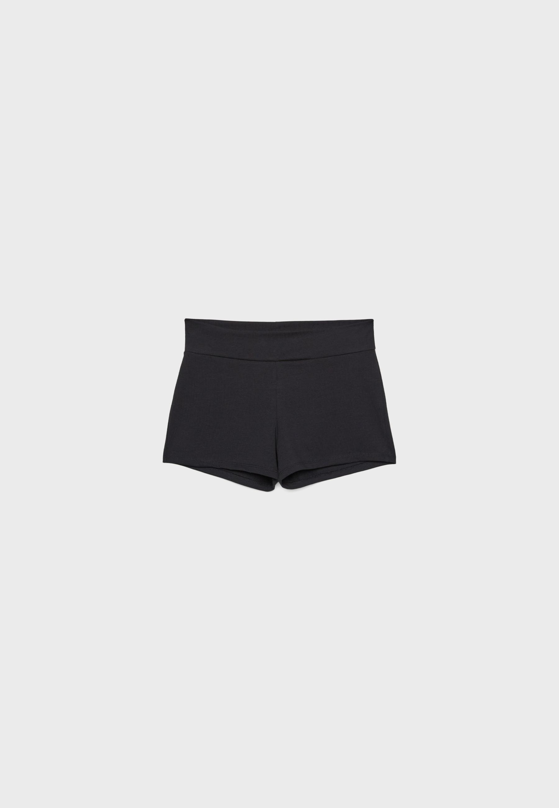 Mini shorts — Black