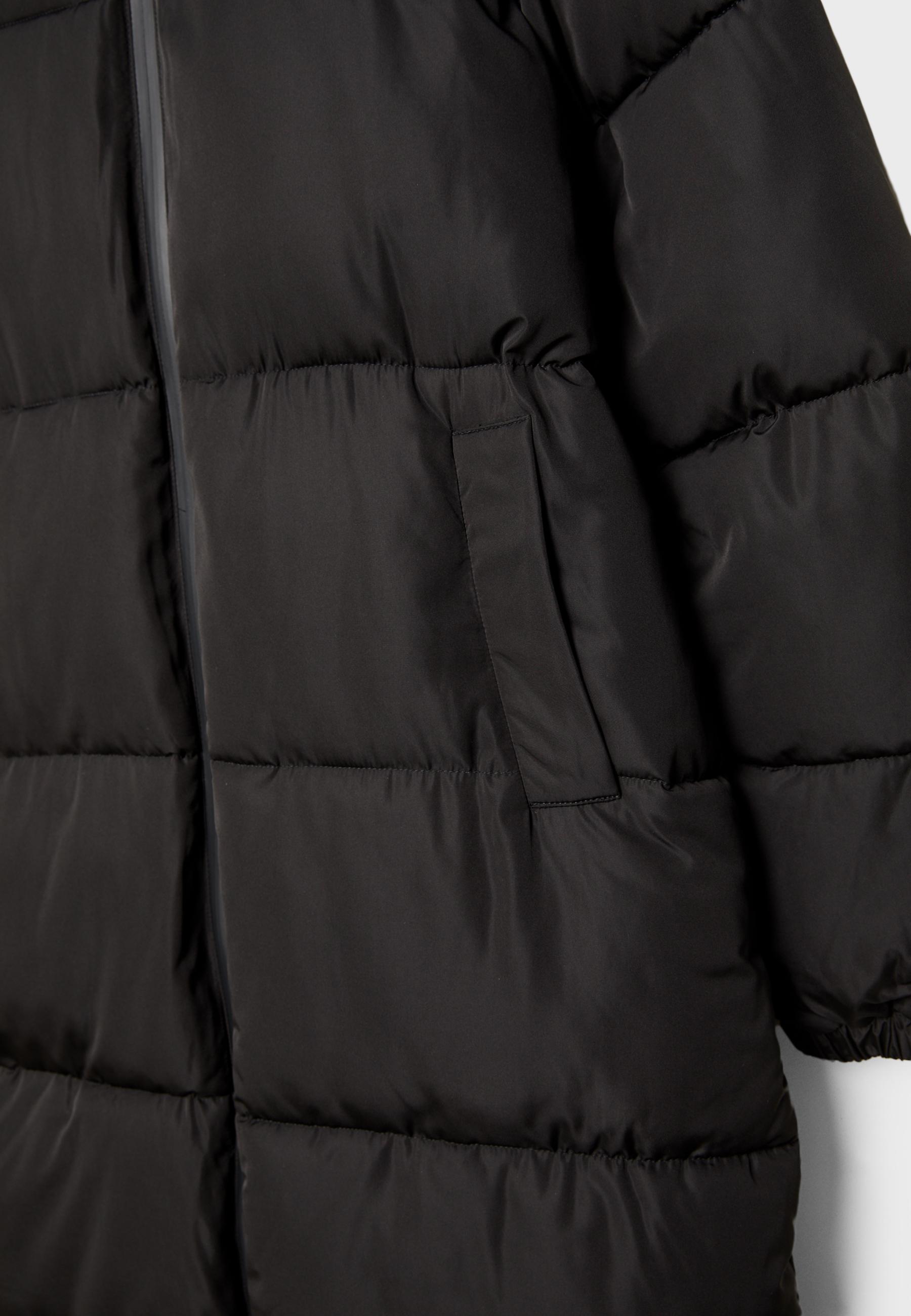 Long puffer coat - Women's fashion | Stradivarius United States