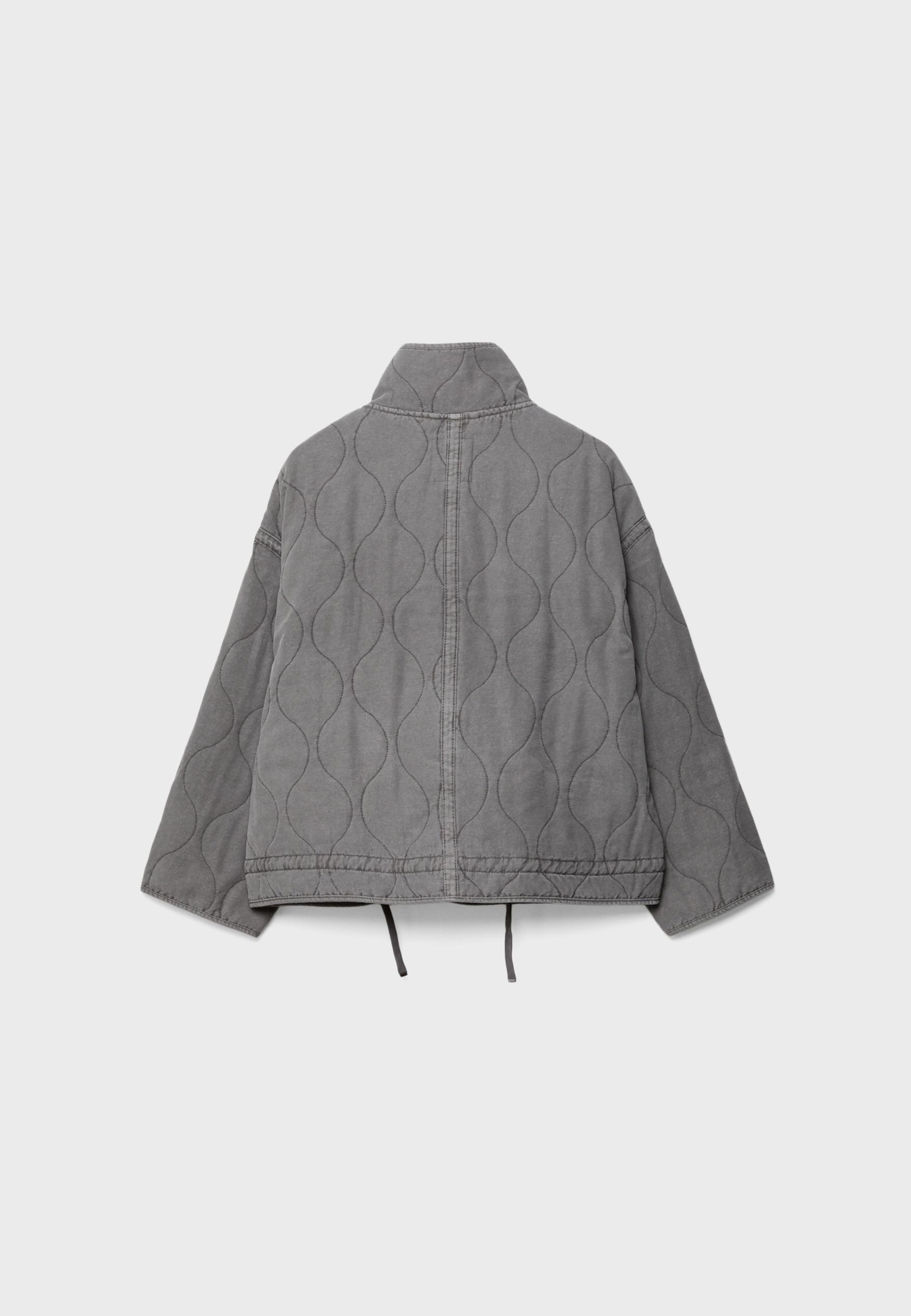 Stradivarius Şişme mont görsel 8