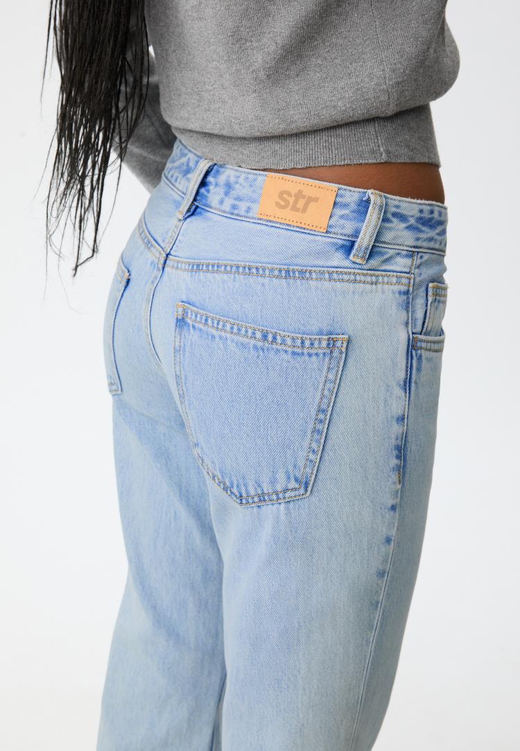 jeans straight fit low waist