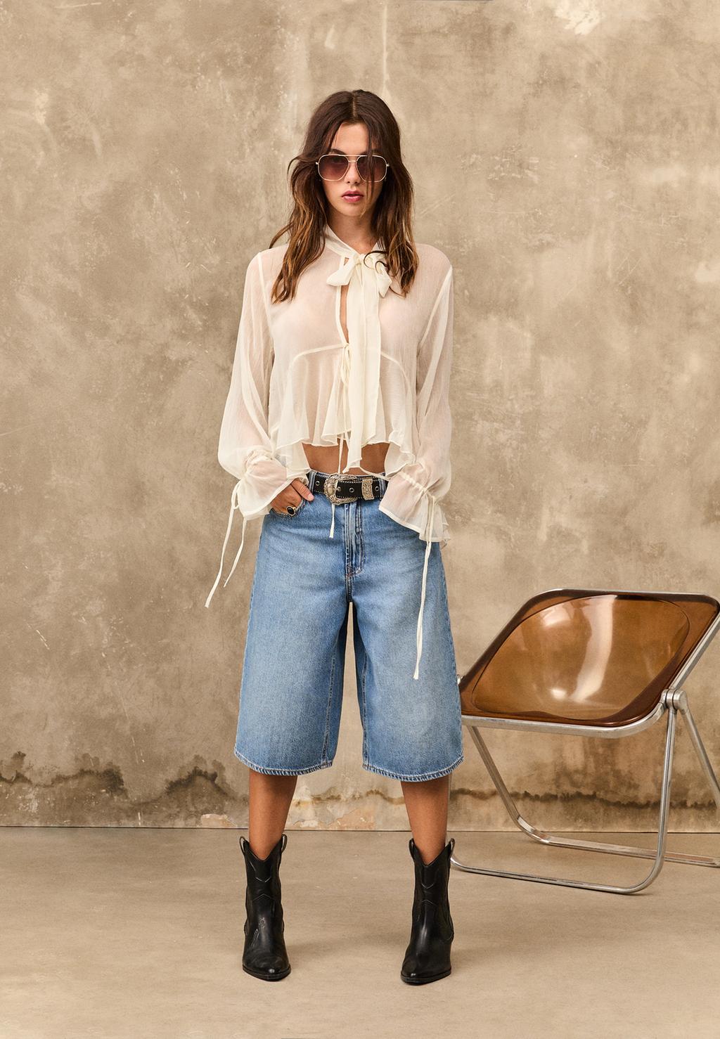 Jort bermuda denim