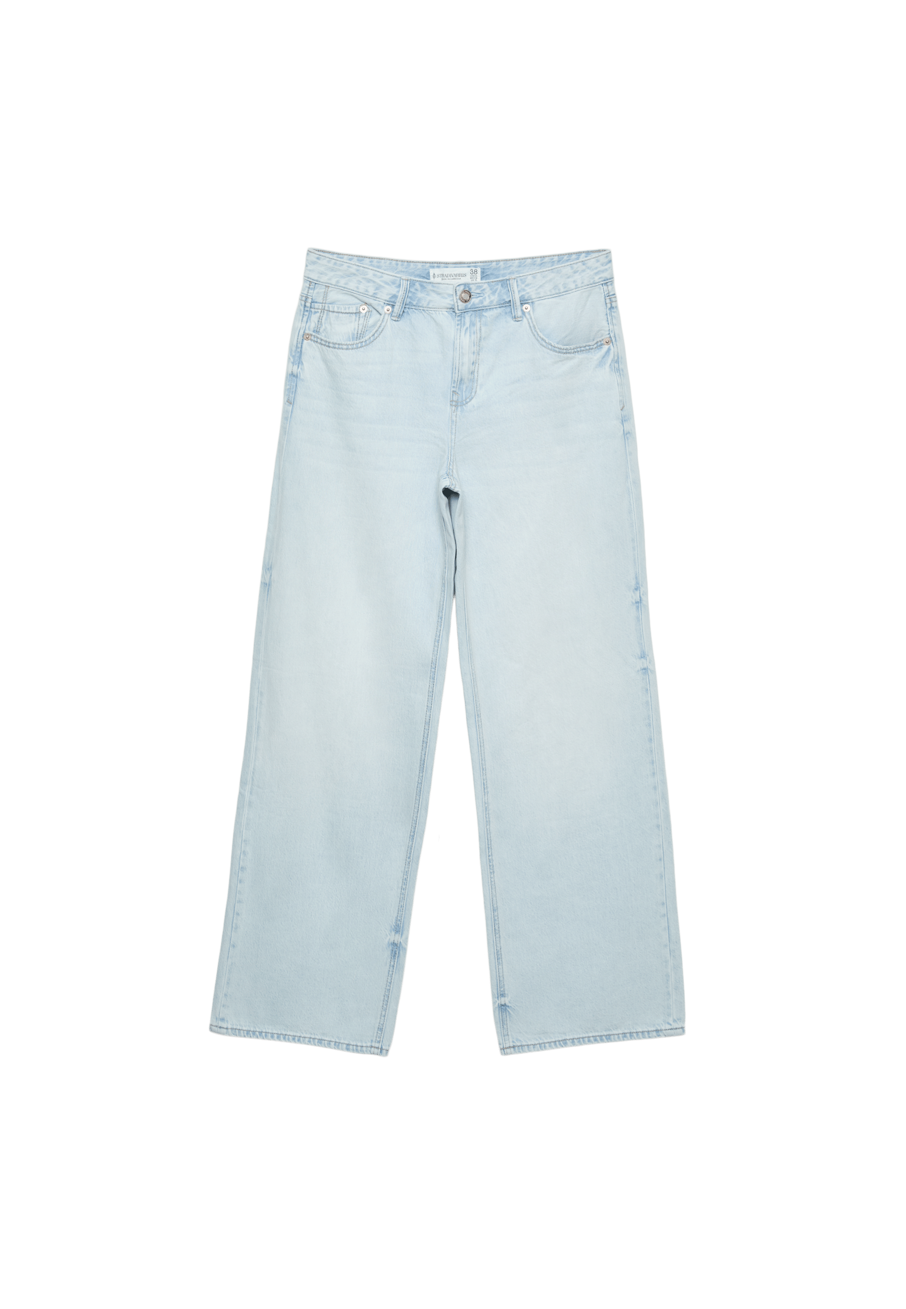 D91 Low wide-leg jeans — LIGHT BLEACH (alternate view)