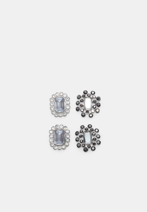 lot de 3 broches bijoux