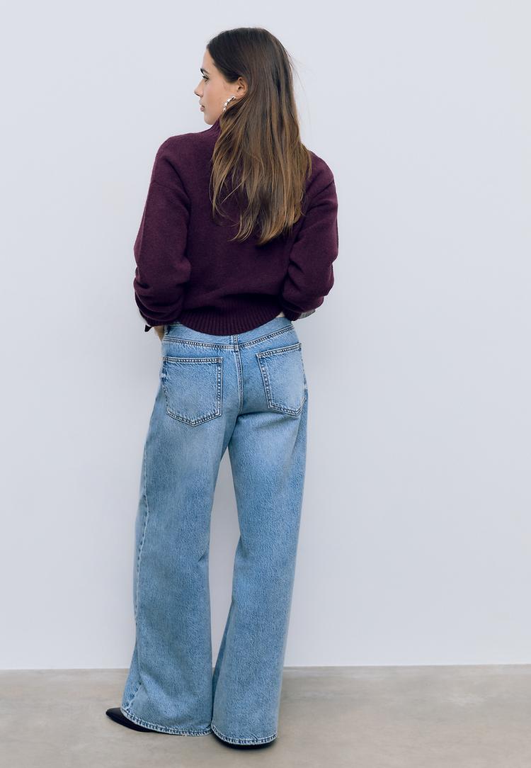 d94 jeans relax fit a gamba larga