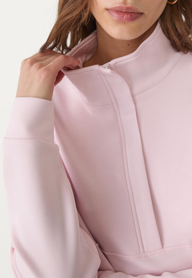 sudadera cremallera tacto suave
