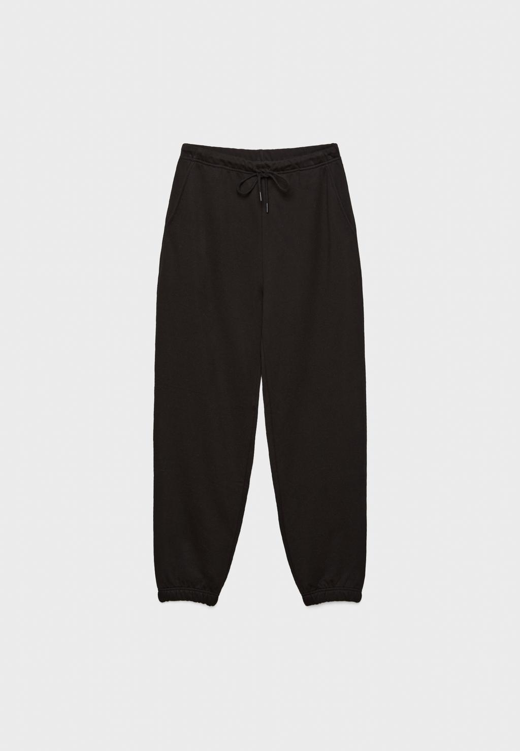 Pantalon jogger en molleton