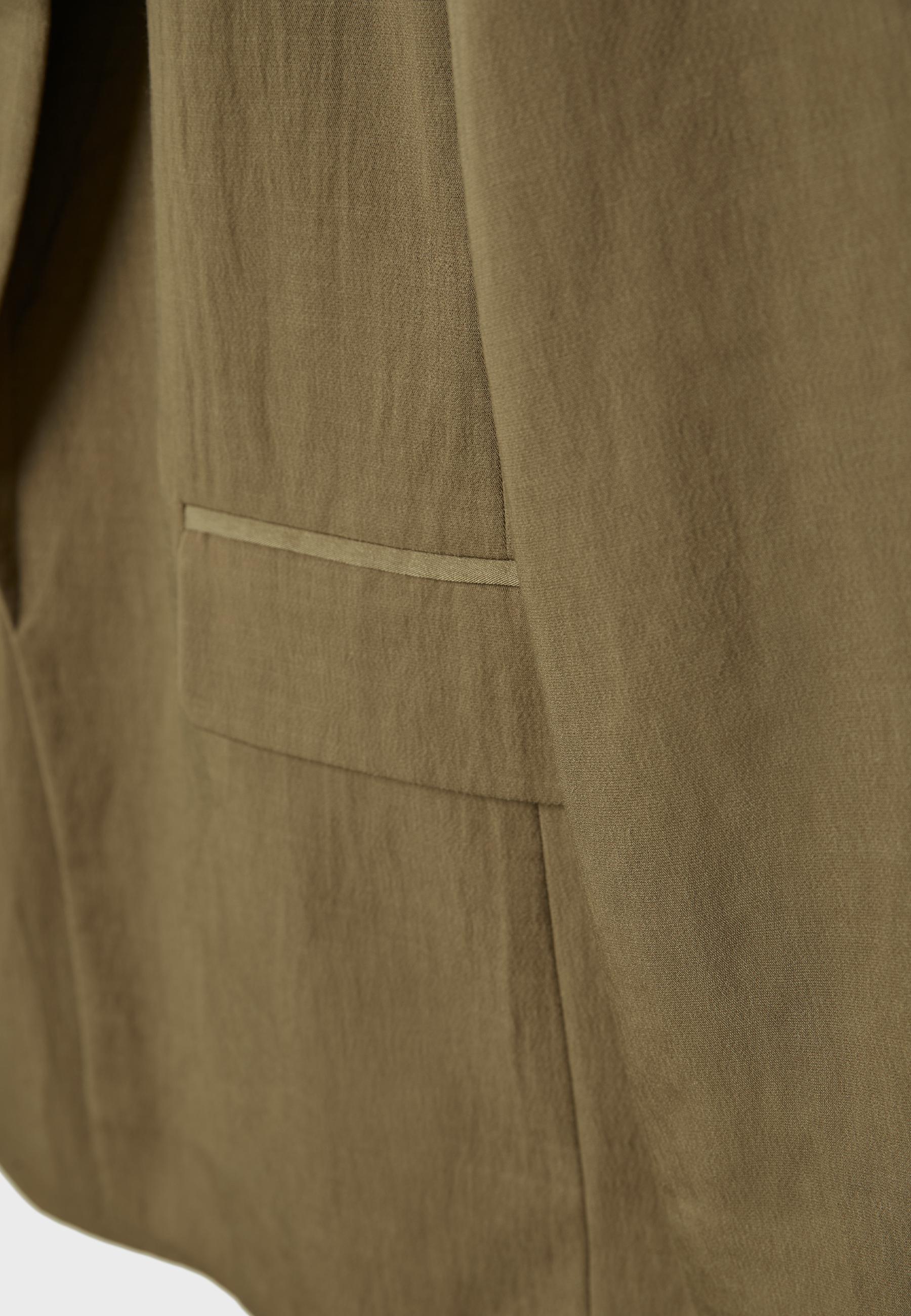 Basic rustic blazer — Olive green
