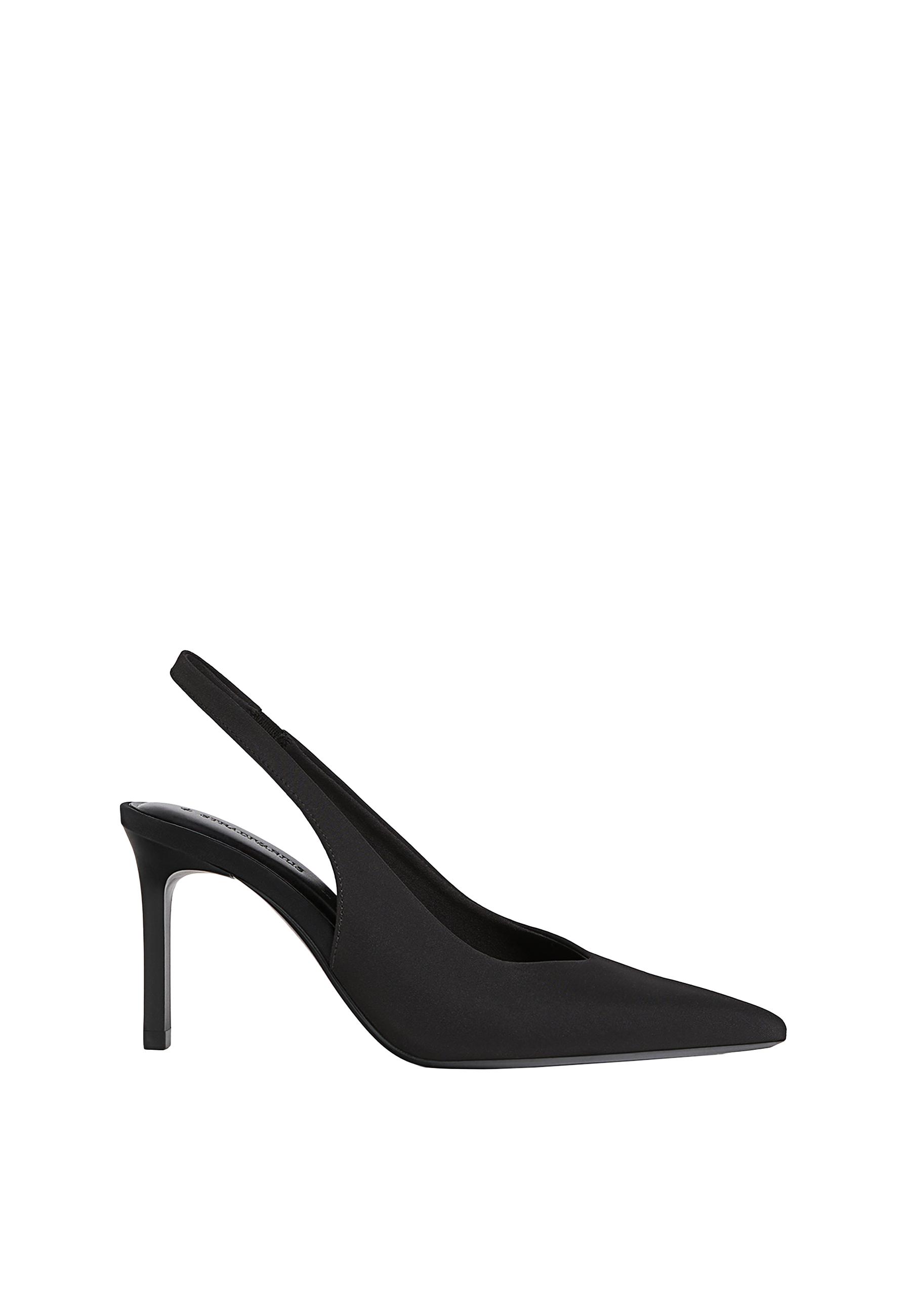 Basic slingback shoes — BLACK