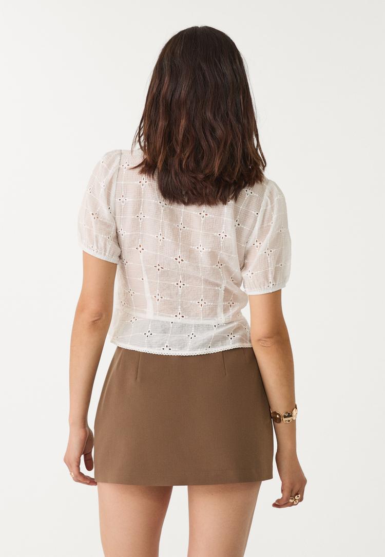 falda pantalon abertura lateral