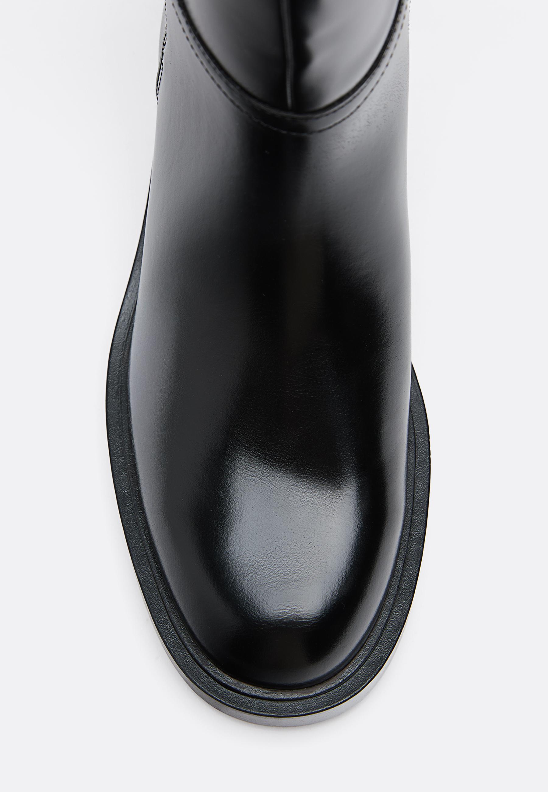 Flat equestrian boots — BLACK 