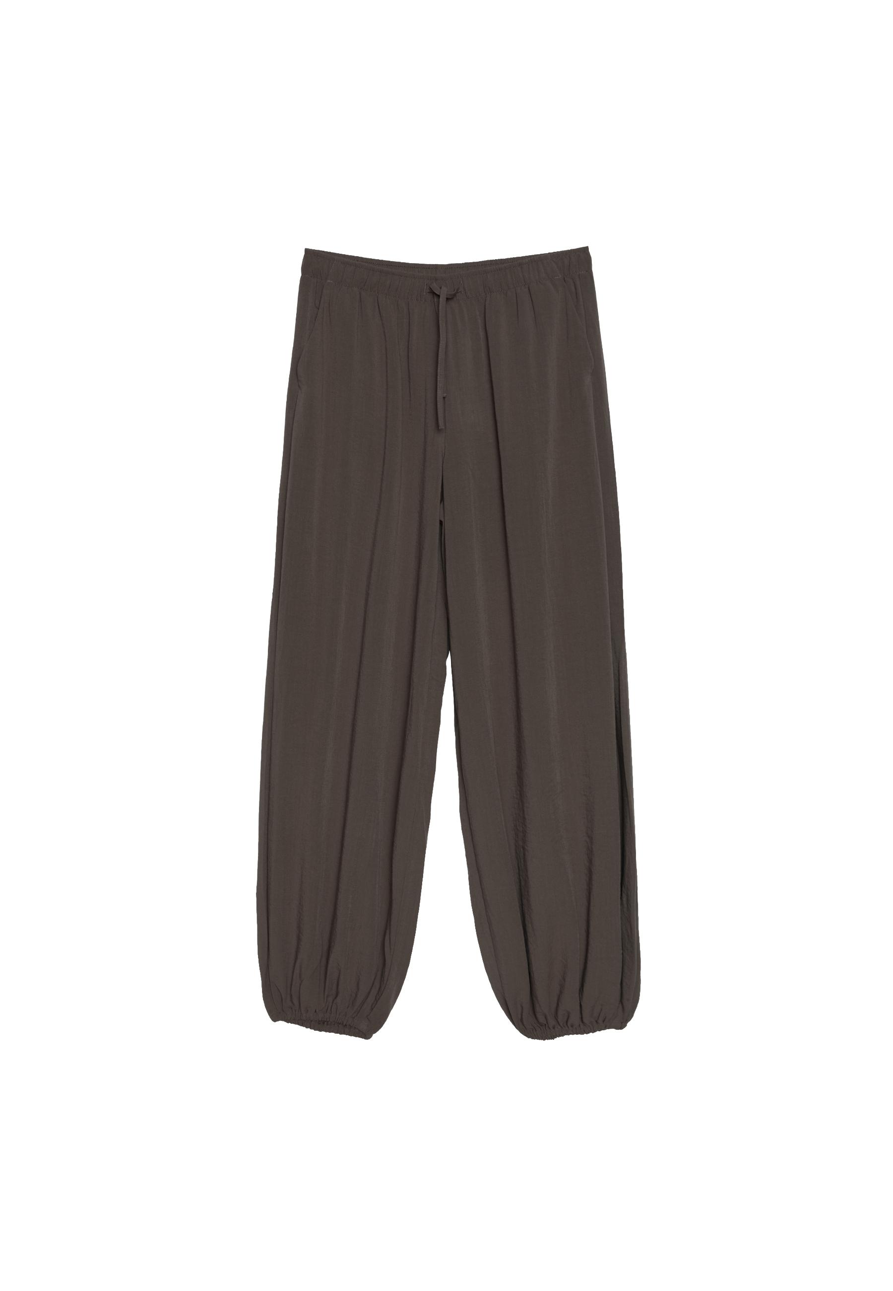 Dökümlü şalvar pantolon - Görsel 9