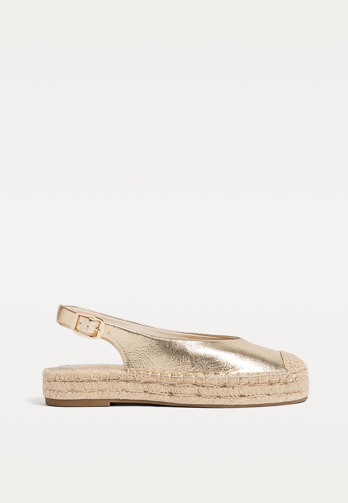 Stradivarius Alpargatas Zapatos Esparto CuÃ±a Esparto Stradivarius