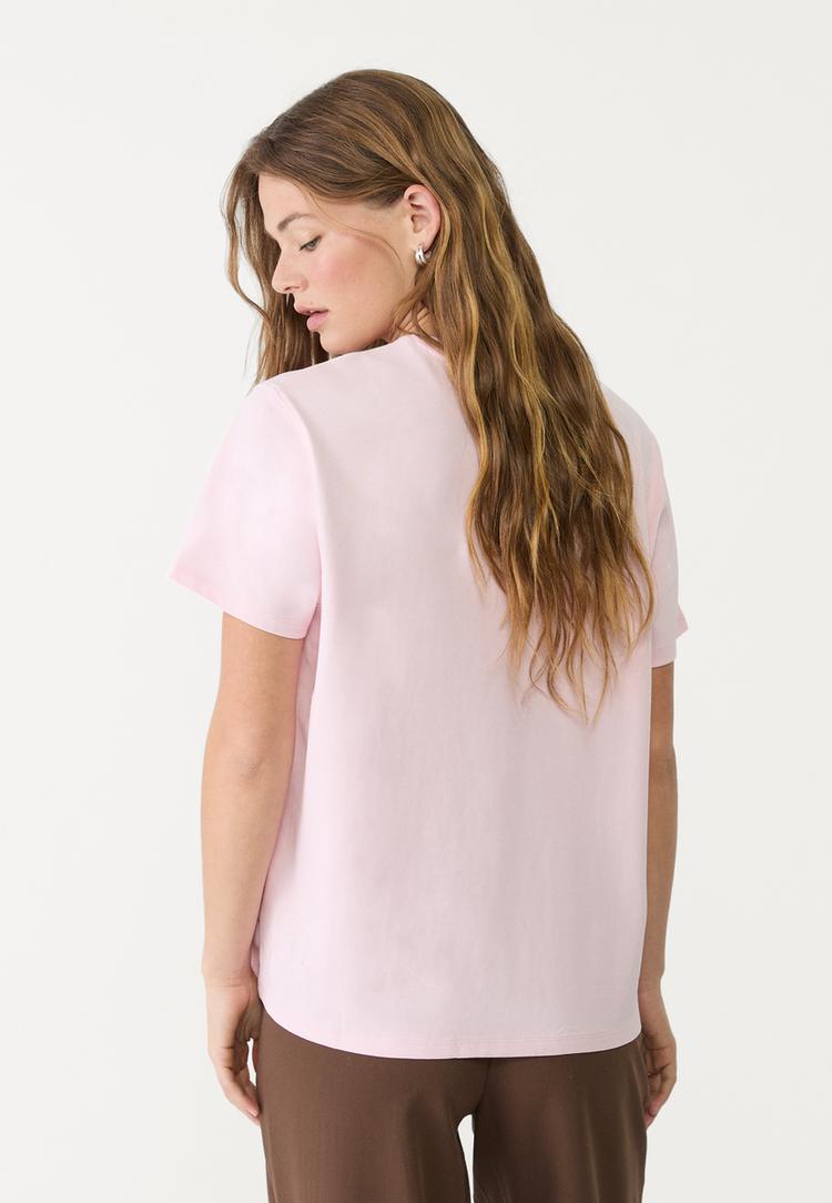 camisola basica boxy heavy weight