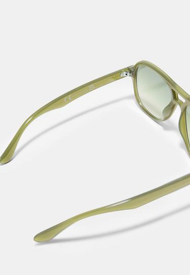 Double bridge sunglasses — Khaki 6