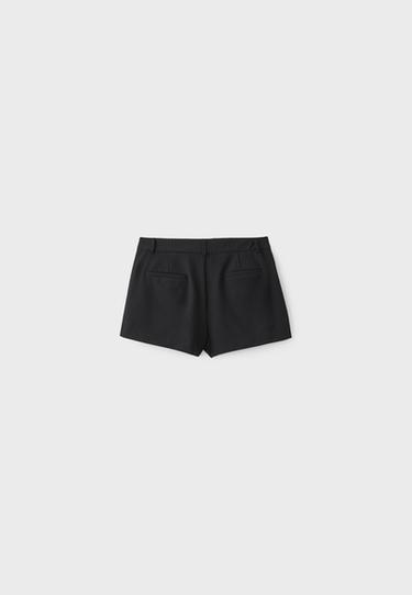 Striped smart shorts — Black 8