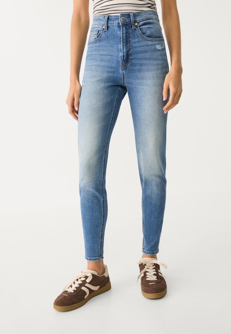 d09 jeans skinny super high waist
