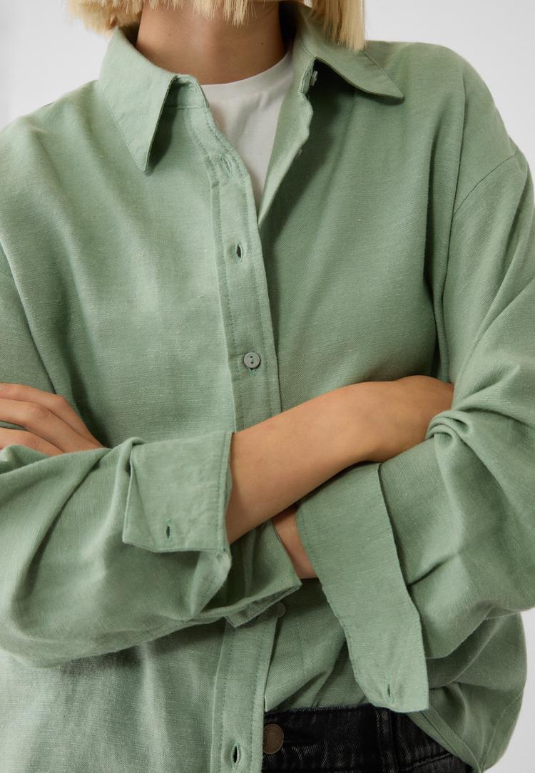 chemise fluide en lin
