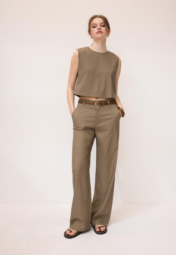 Keten görünümlü çapraz askılı top - Görsel 9