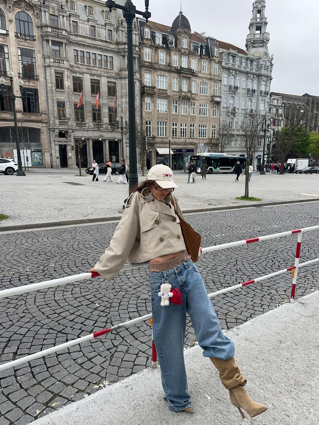 Low waist baggy jeans