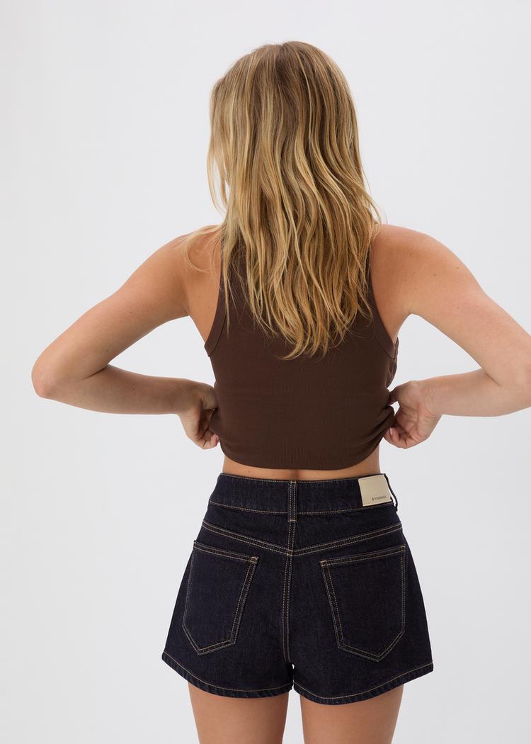 jupe culotte en jean