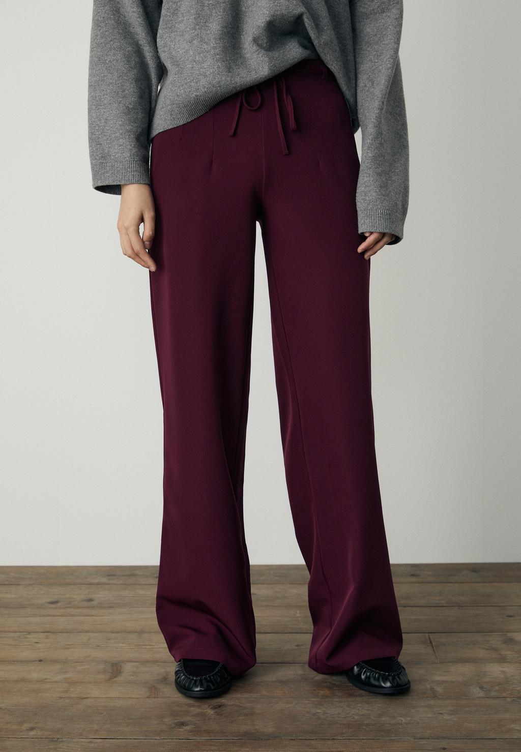 Pantalón vestir lazo