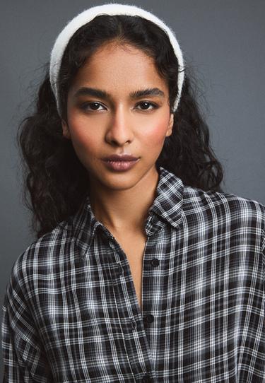 Knit headband — Ecru 4