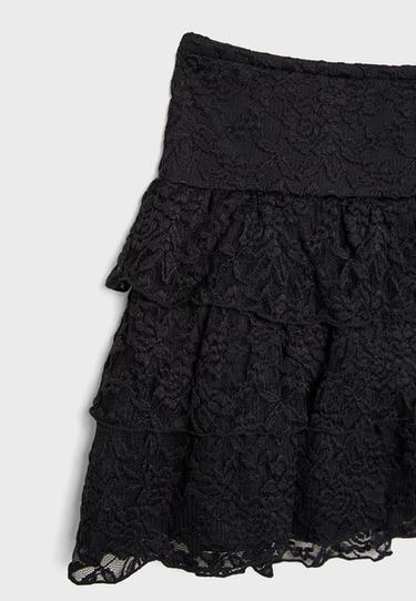 Lace skort — Black 9