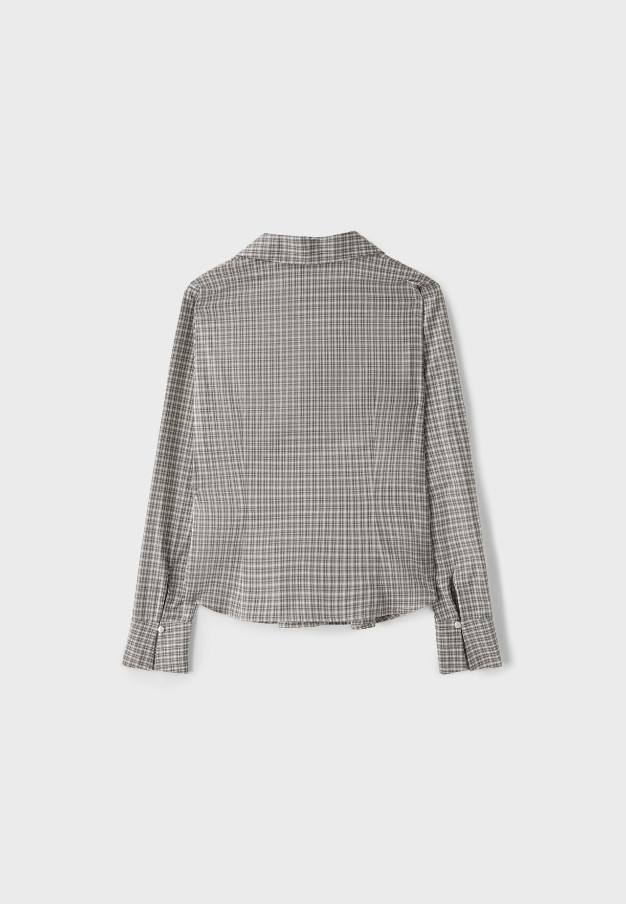 Basic fitted shirt — Brown