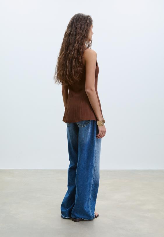 chaleco fluido textura