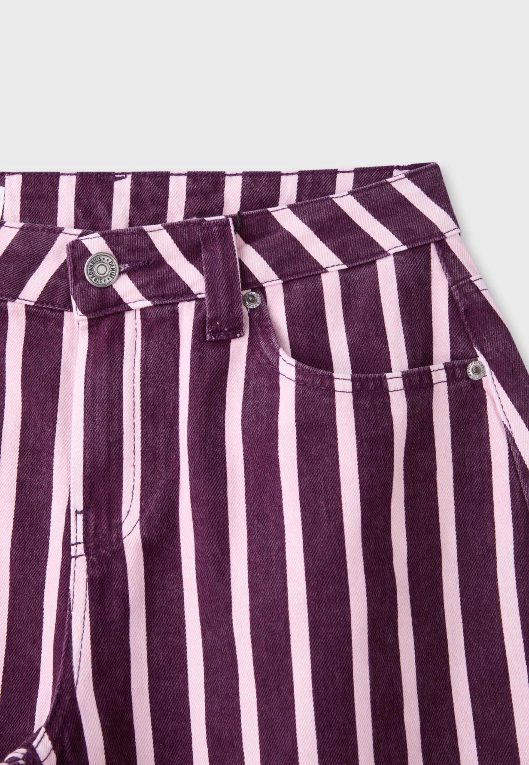 D80 barrel jeans — Purple