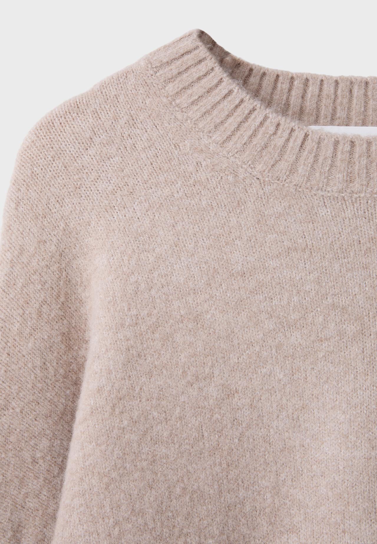 Soft-touch basic knit jumper — 0-458