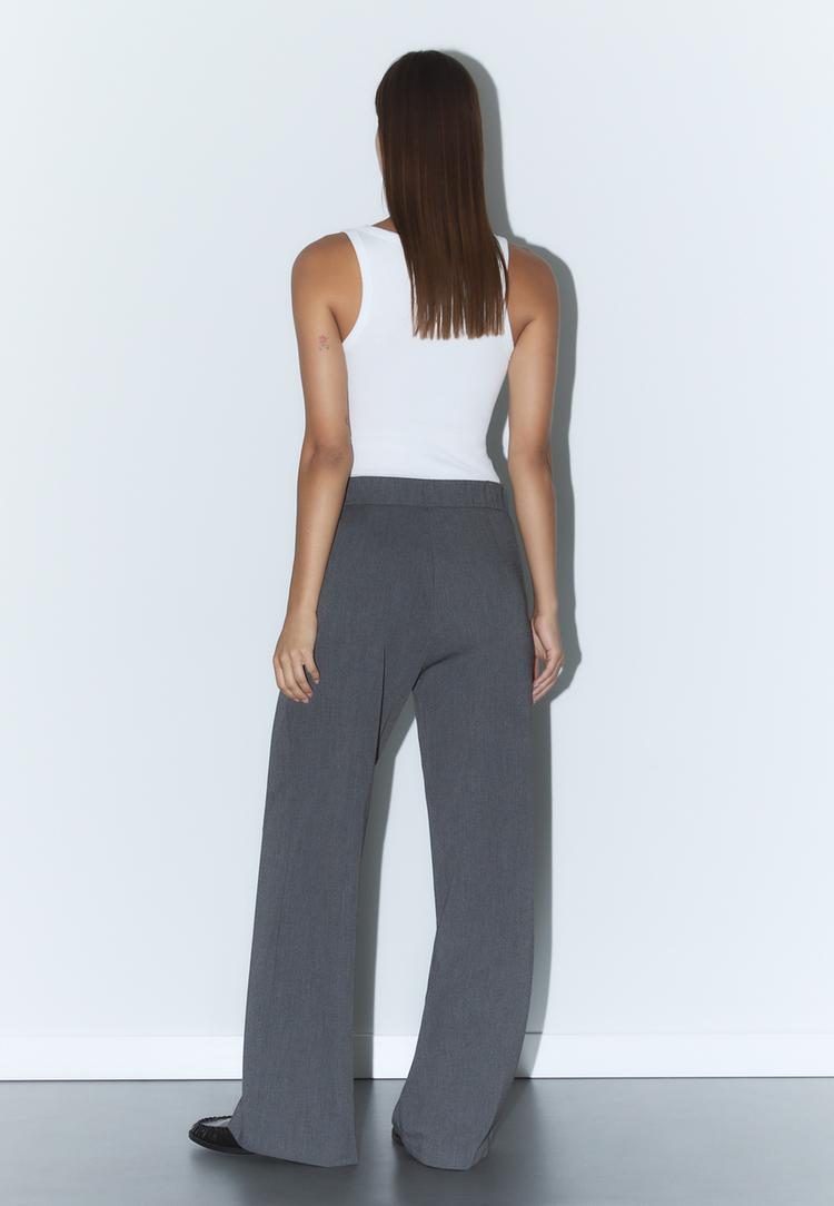 pantalon vestir pinza cordones