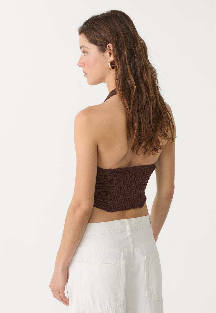 top halter crochet