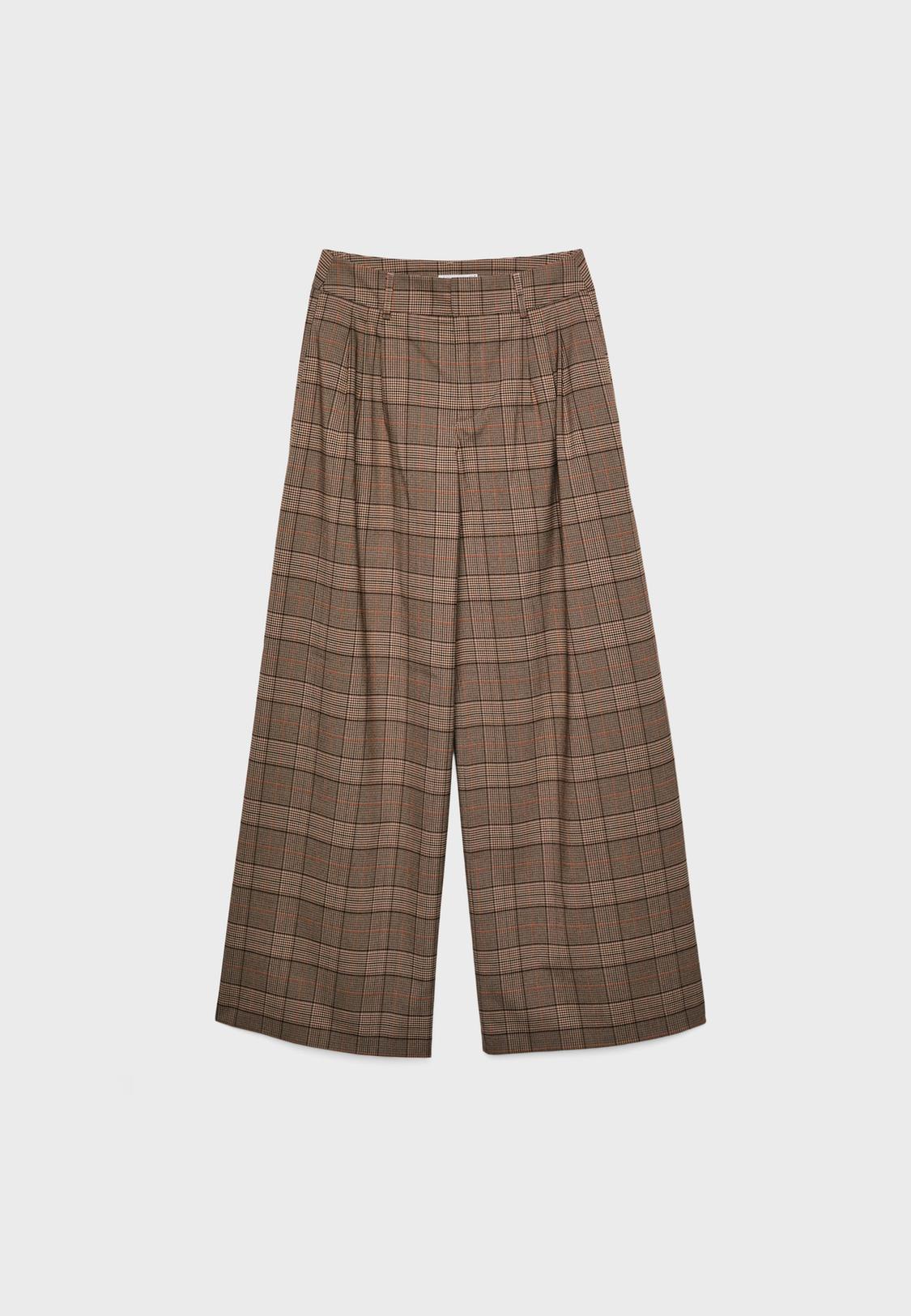 Pantalón vestir cuadros - Main Image