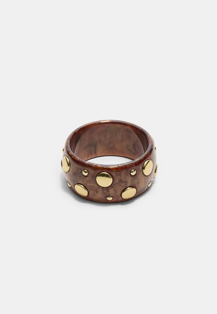studded rigid bracelet