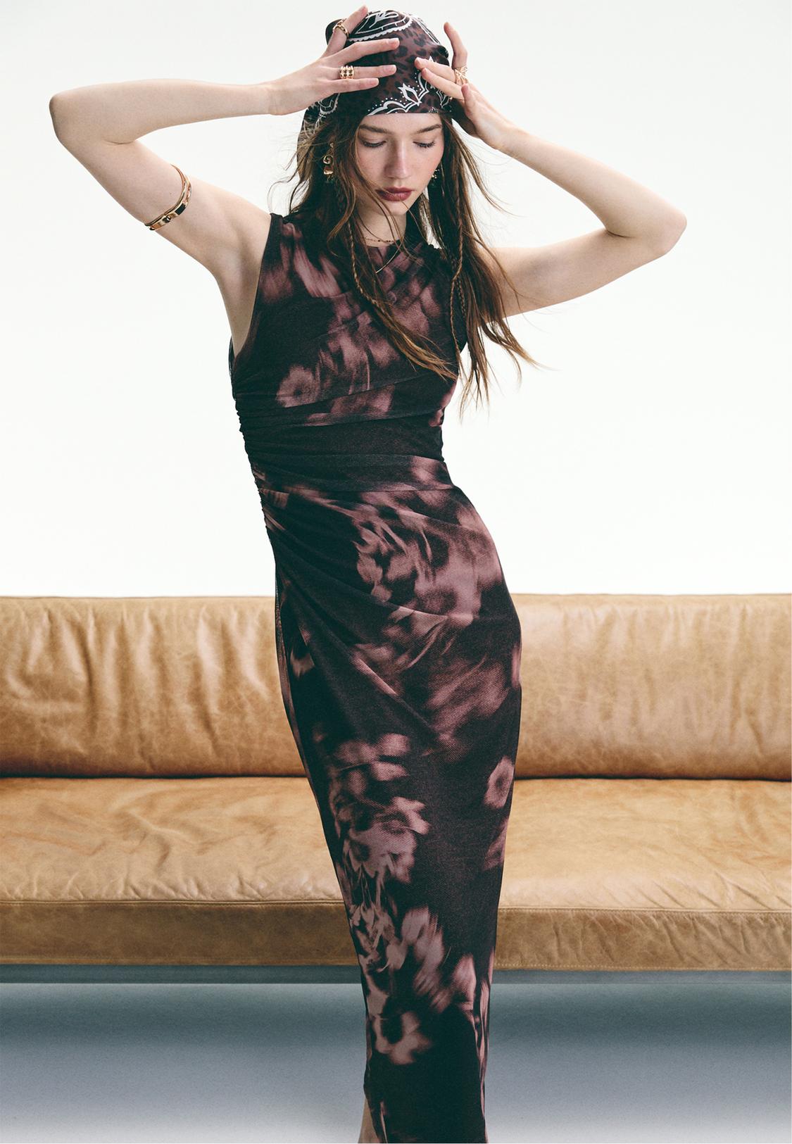 Vestido Midi Vestidos De BaÃ±o Stradivarius Stradivarius Vestidos