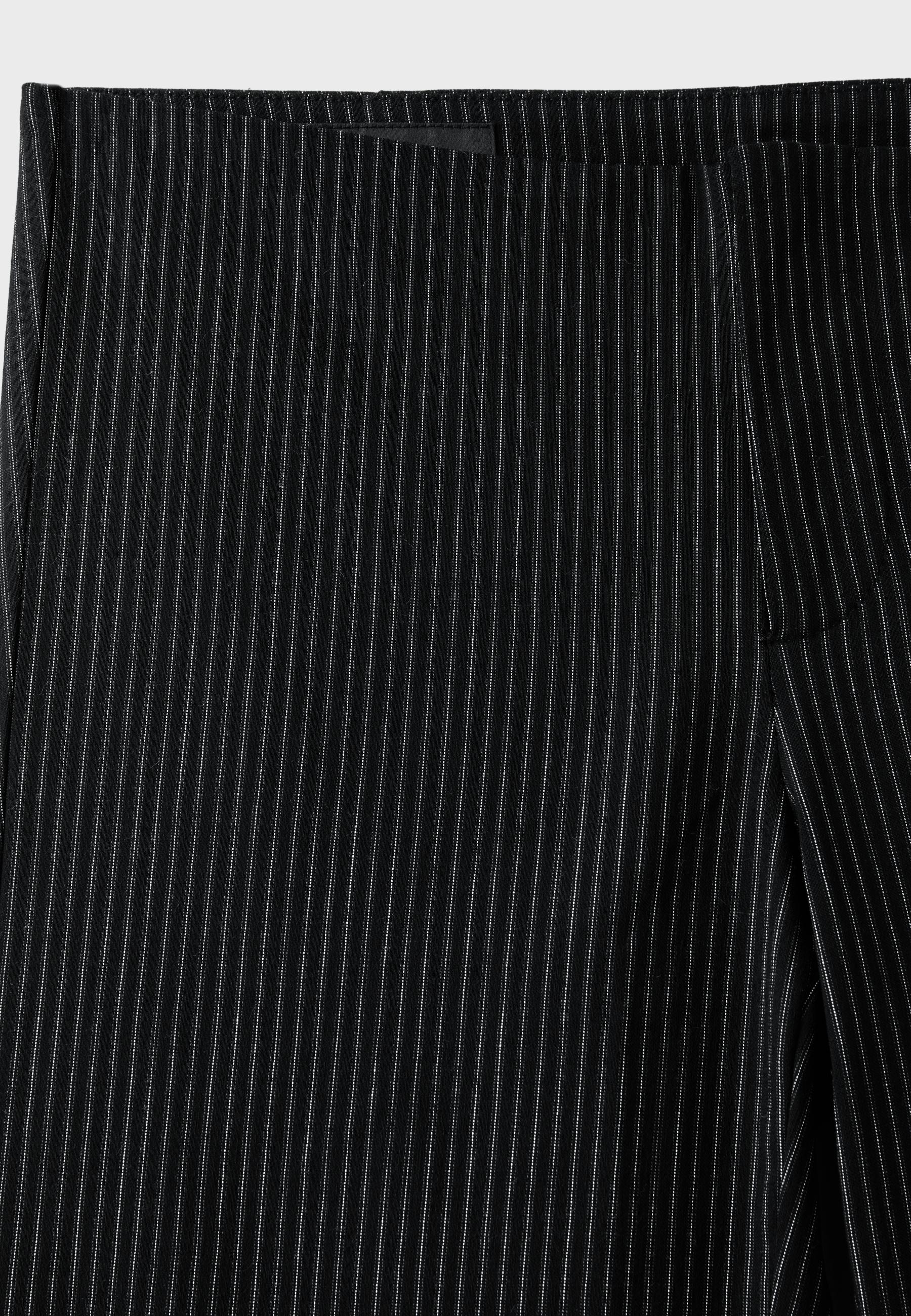 Bengaline bell bottom trousers — Black