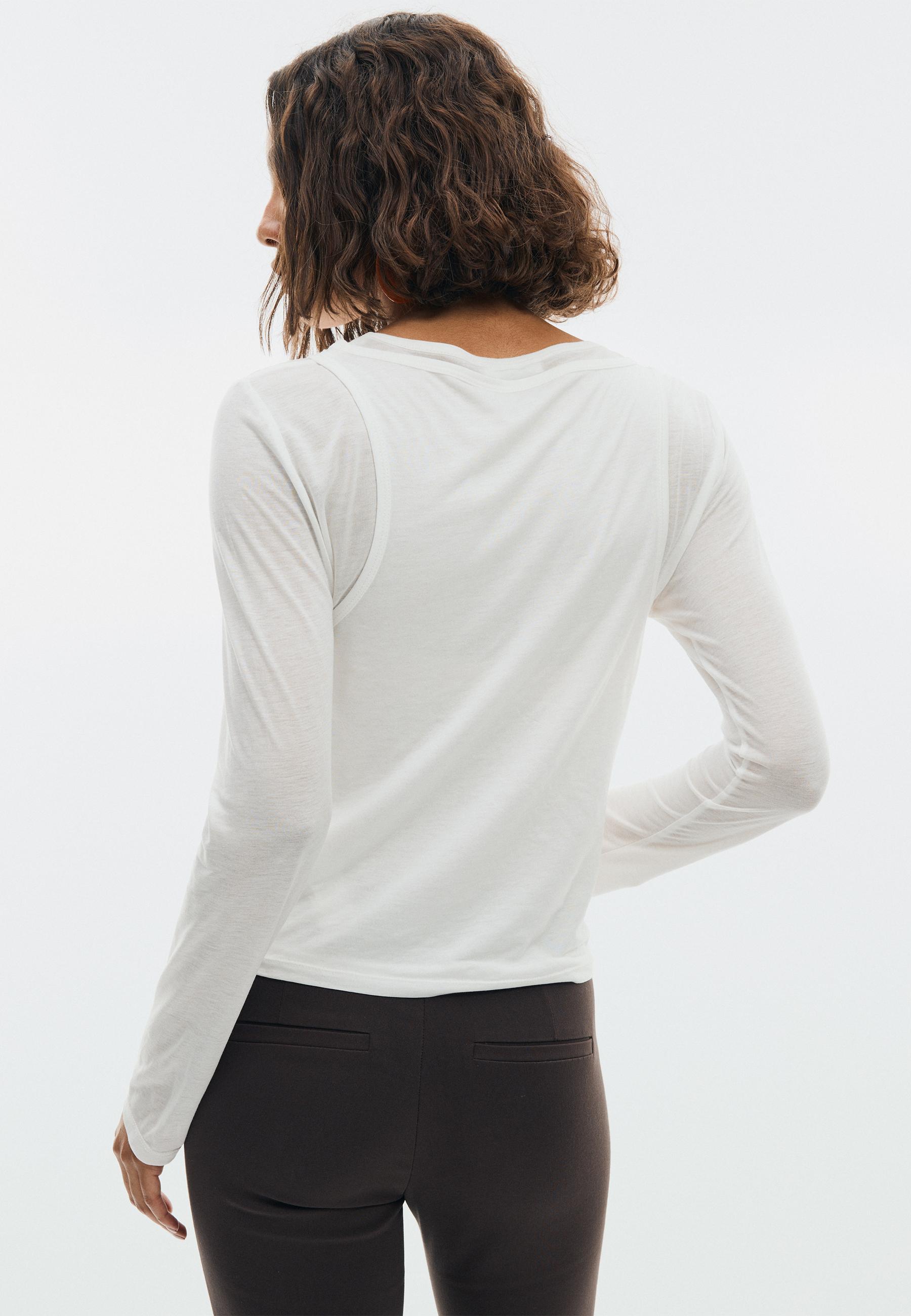 Ecocell double garment T-shirt — White