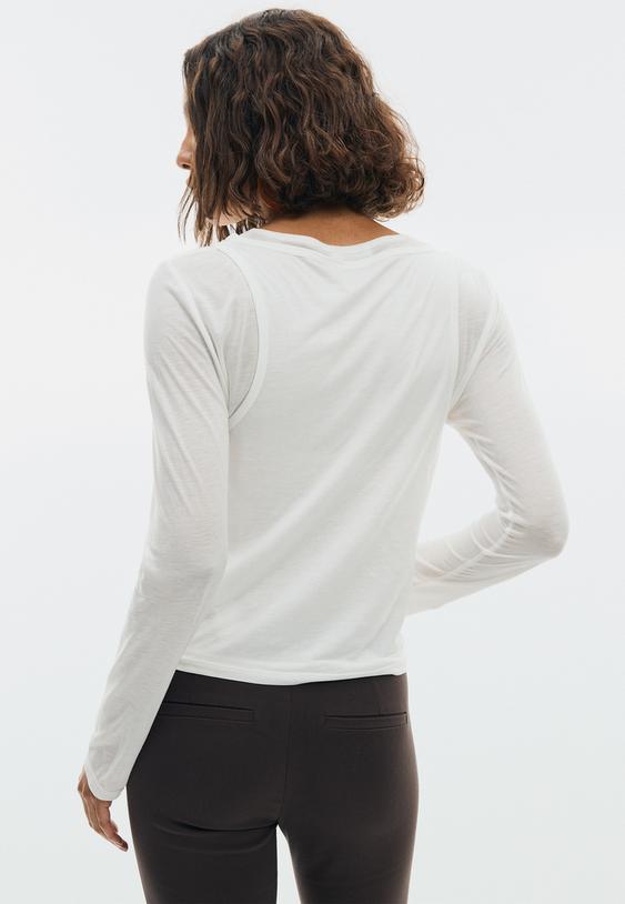 ecocell tshirt dubbel kledingstuk