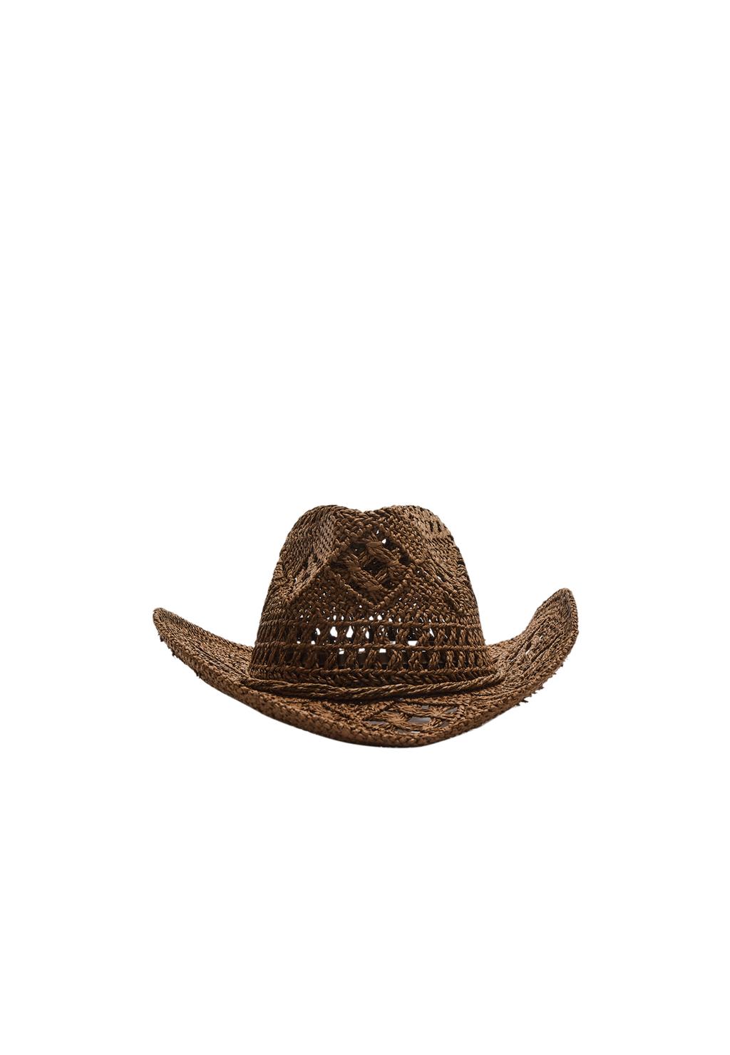 Raffia-style cowboy hat