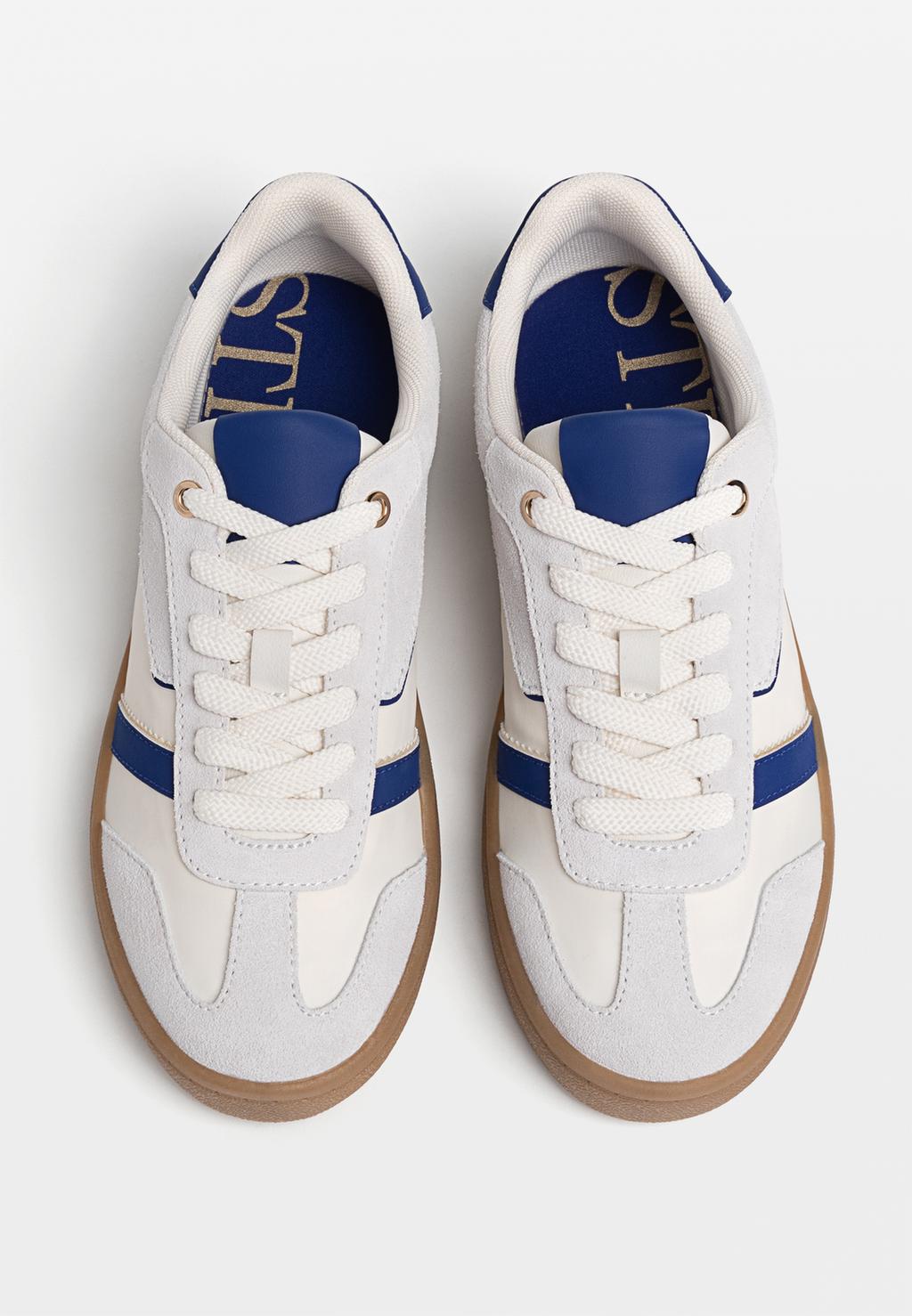 Baskets casual rétro