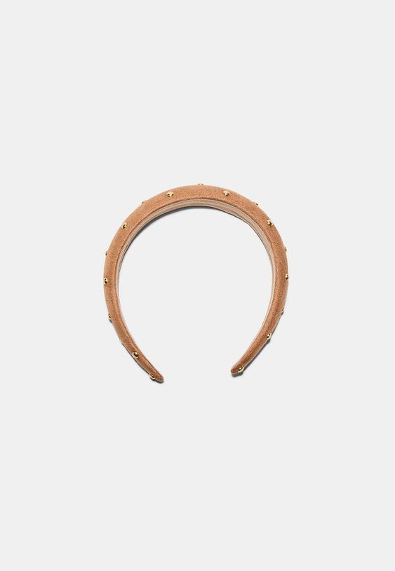 Stradivarius Volume Headband Brown Os