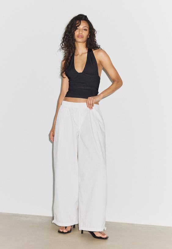 top halter lazo cuello