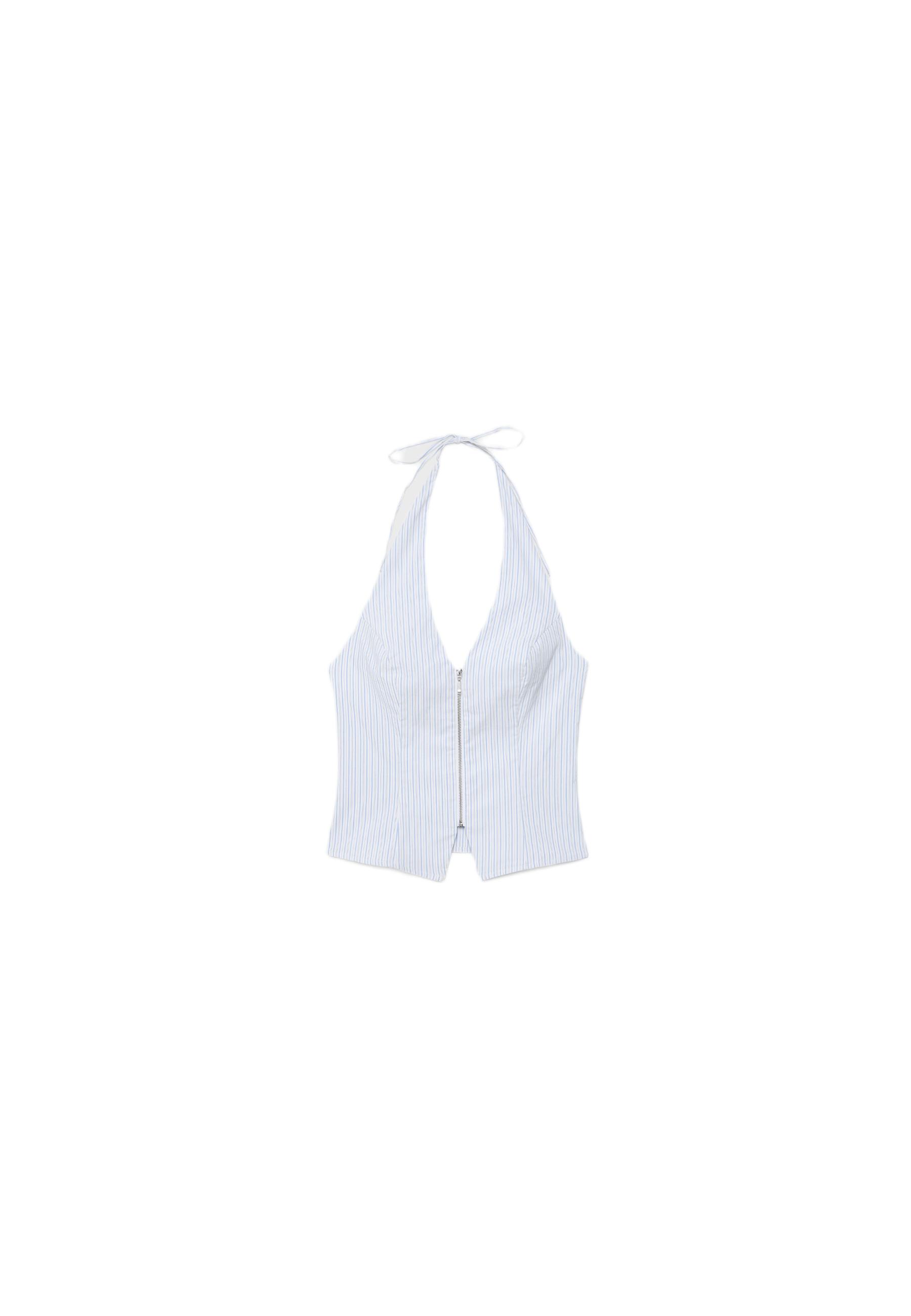 Bengaline halter top — Sky blue
