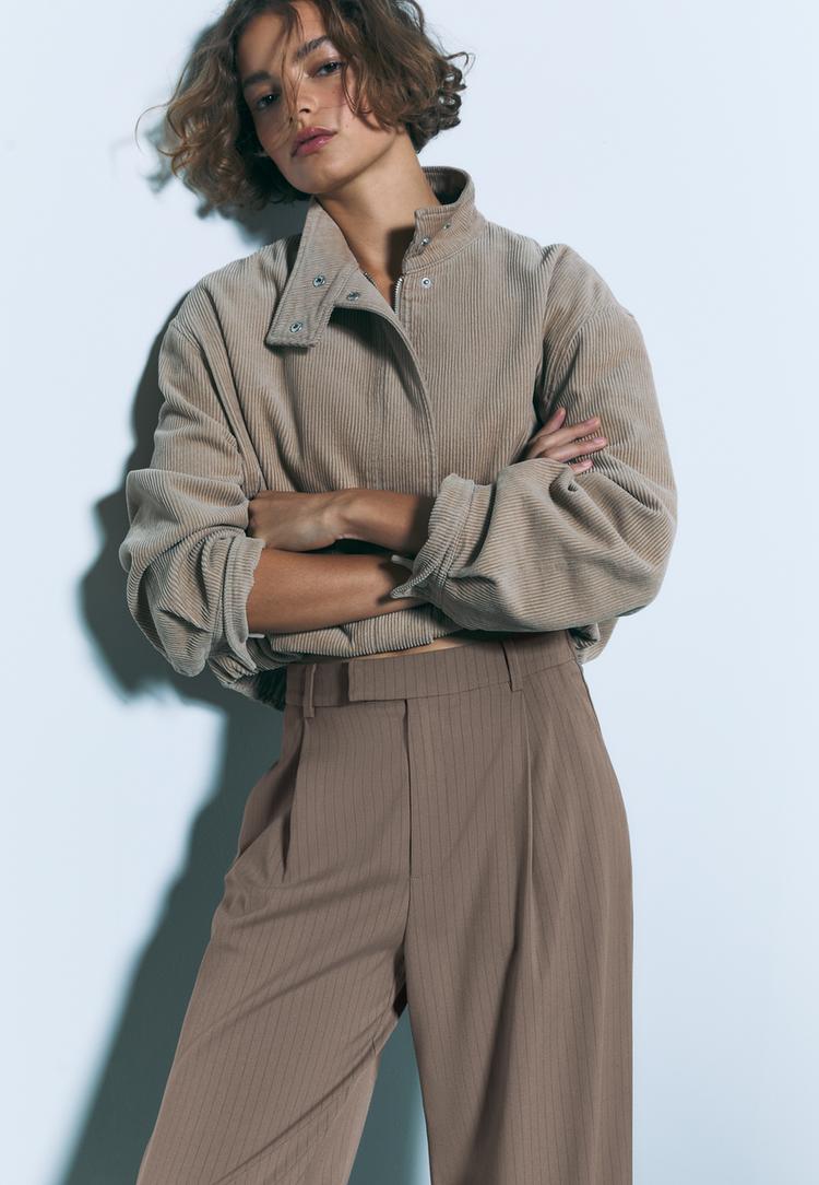 pantalon habille wide leg