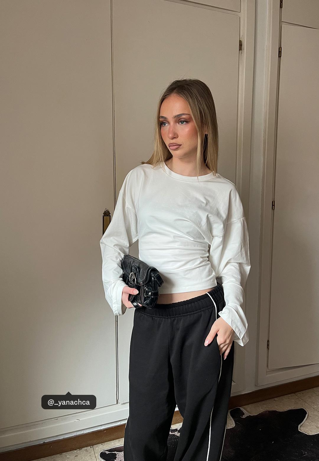 Şeritli jogger pantolon - Görsel 3